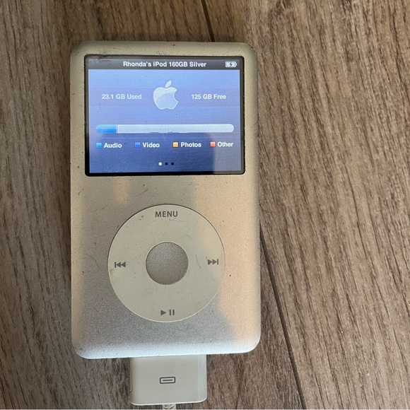 ジャンク Apple iPod classic 160GBシルバー MC293J/A iPod classic
